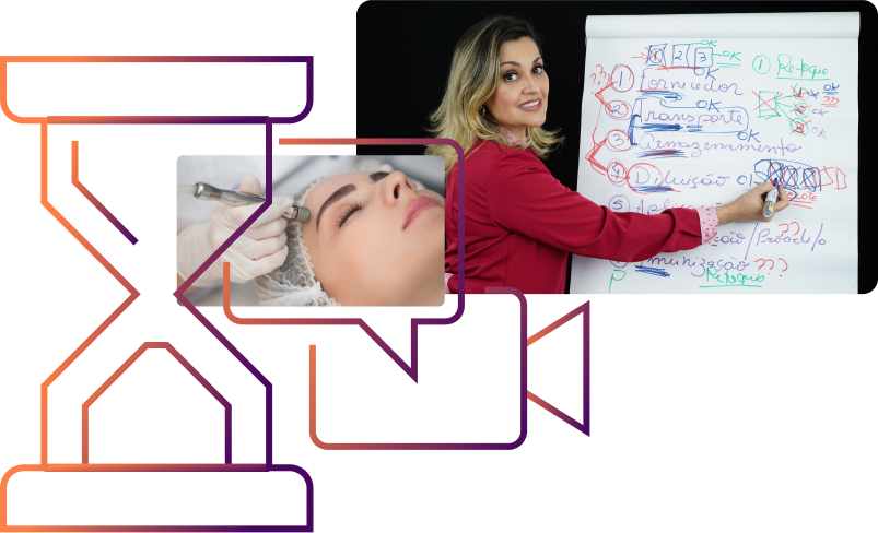 Mais de 640 horas de conteúdo